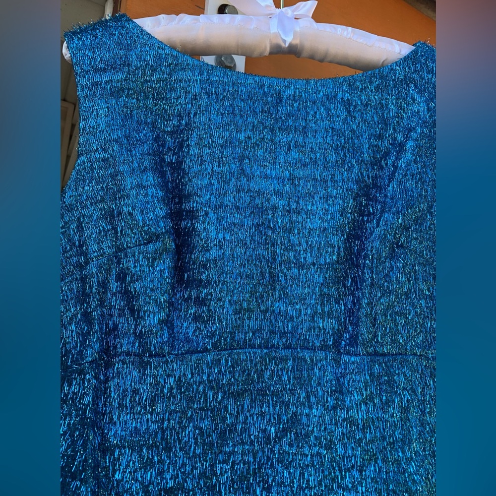 60s/70s tinsel gown - Picture 5 of 5